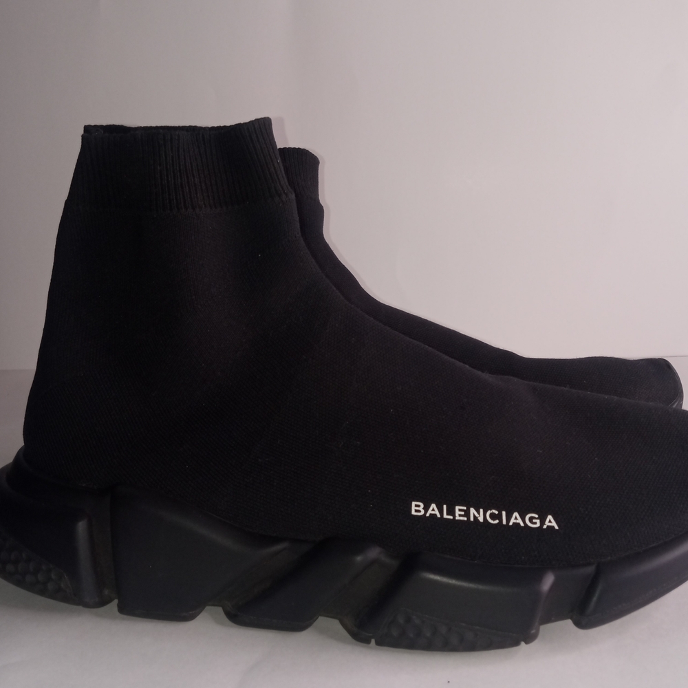 Balenciaga Men's Black Sock Sneakers